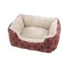 Pawise Square Dog Bed, Wine Red 1 Pawise Square Dog Bed, Wine Red -Pet Products Store pawisesquaredogbedwinered 19 1