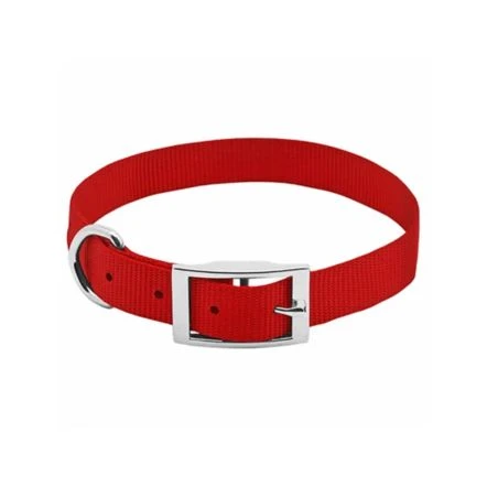 Pet Expert Adjustable Dog Collar - Red 3 Pet Expert Adjustable Dog Collar - Red