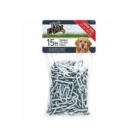 Pet Expert Welded Dog Tie Out Chain - 15 Feet 3 Pet Expert Welded Dog Tie Out Chain - 15 Feet