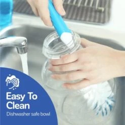 Petmate Replendish Waterer With Microban - Pearl Green Frost -Pet Products Store petmatereplendishwaterwithmicrobanbrushednickel 4