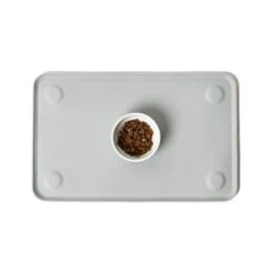 Pet Project Silicone Dining Mat - 48L X 30W Cm - Cool Grey -Pet Products Store petprojectsiliconediningmat 48lx30wcm coolgrey 2