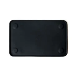 Pet Project Silicone Dining Mat - 48L X 30W Cm - Solid Black