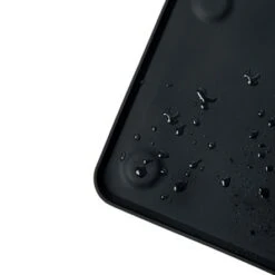 Pet Project Silicone Dining Mat - 48L X 30W Cm - Solid Black -Pet Products Store petprojectsiliconediningmat 48lx30wcm solidblack 4