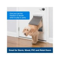 PetSafe Extreme Weather Pet Door - Small -Pet Products Store petsafeextremeweatherpetdoor small 2