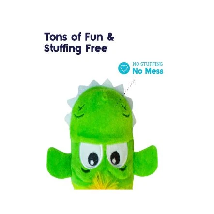 Petstages Stuffing Free Big Squeak Gator Dog Toy 6 Petstages Stuffing Free Big Squeak Gator Dog Toy - Image 4