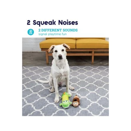 Petstages Stuffing Free Big Squeak Gator Dog Toy 7 Petstages Stuffing Free Big Squeak Gator Dog Toy - Image 5