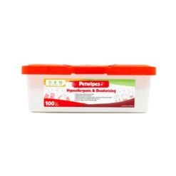 Petwipes Hypoallergenic & Deodorizing, 100 Pcs