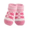 Puppia Argyle Pink Dog Socks, Medium -Pet Products Store puppiaargylepinkdogsocksmedium 1