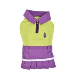 Puppia Birdie Dog Dress, Purple
