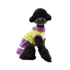 Puppia Birdie Dog Dress, Purple -Pet Products Store puppiabirdiedogdresspurplemedium 3 1