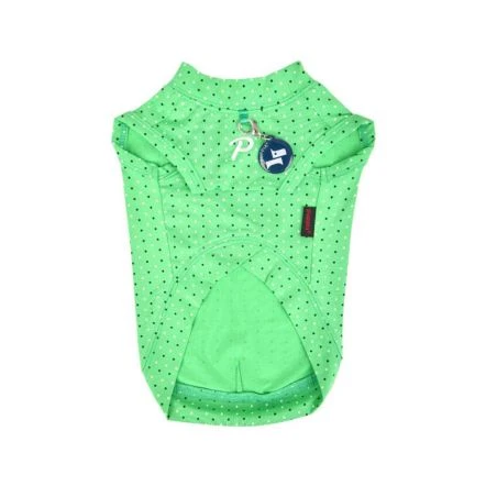 Puppia Bonnie Harness T-Shirt For Dogs - Green 3 Puppia Bonnie Harness T-Shirt For Dogs - Green