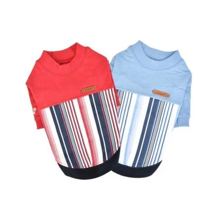 Puppia Caiden Pava T-Shirt For Dogs - Blue 6 Puppia Caiden Pava T-Shirt For Dogs - Blue - Image 4