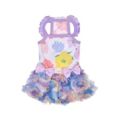 Puppia Clarisse Dog Dress - Purple