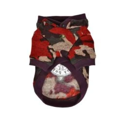 Pet Products Store -Pet Products Store puppiacoloneldoghoodedt shirts winecamo small 2 1