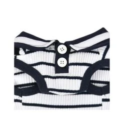 Puppia Cordelia Dog T-Shirt - White -Pet Products Store puppiacordeliadogt shirt white small 2 3