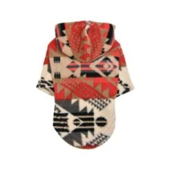 Puppia Dash Winter Hoodie - Red