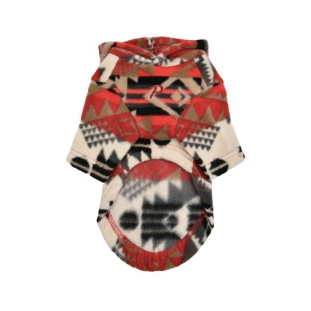 Puppia Dash Winter Hoodie - Red 4 Puppia Dash Winter Hoodie - Red - Image 2