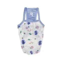Puppia Florine Sleeveless Dog Tank Top - Blue