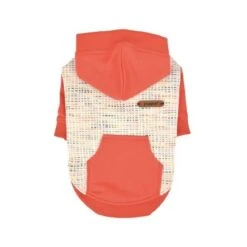 Puppia Gavin Dog T-Shirt With Hoodie - Orange