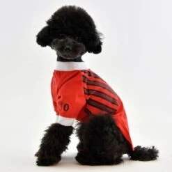 Puppia Goalkeeper Dog-Tshirt - Red -Pet Products Store puppiagoalkeeperdog tshirt red small 3 1