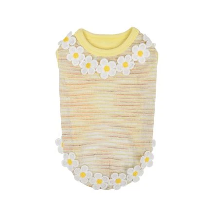 Puppia Jazlyn Sleeveless Shirts - Yellow 3 Puppia Jazlyn Sleeveless Shirts - Yellow