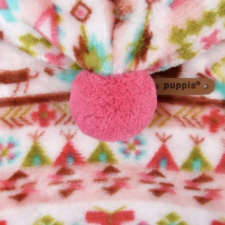 Puppia Jovie Dog Sweater With Hoodie - Pink 6 Puppia Jovie Dog Sweater With Hoodie - Pink - Image 4