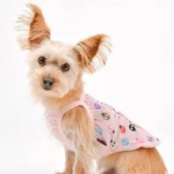 Puppia Lady Beetle Dog T-Shirt - Indian Pink -Pet Products Store puppialadybeetledogt shirt indianpink 4