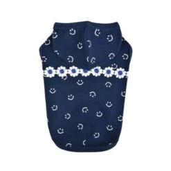 Puppia Leta Dog Hooded T-shirts, Navy