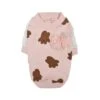 Puppia Millie Round Neck T-Shirt - Indian Pink