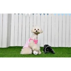 Puppia Ruth Dog Tank Top - Pink -Pet Products Store puppiaruthdogtanktop pink small 4 1