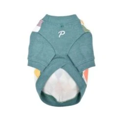 Puppia Sheridan Round Neck Dog T-Shirt - Turquoise -Pet Products Store puppiasheridanroundneckdogt shirt turquoise large 2