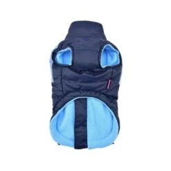 Puppia TinTin Winter Vest With Integrated Harness - Navy Blue -Pet Products Store puppiatintinwintervestwithintegratedharness navyblue 3