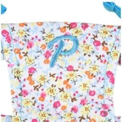 Puppia Wildflower Dog Tank Top, Sky Blue -Pet Products Store puppiawildflowerdogtanktopskybluesmall 3