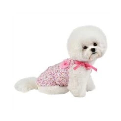 Puppia Wildflower Pink Dog Tank Top -Pet Products Store puppiawildflowerpinkdogtanktopmedium 3 1