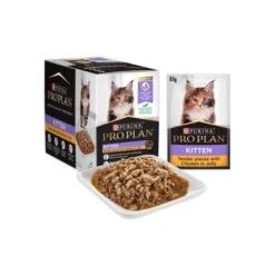 Purina Pro Plan Kitten Tender Pieces With Chicken In Jelly Wet Cat Food - 85 G - Pack Of 12 -Pet Products Store purinaproplankittentenderpieceswithchickeninjellywetcatfood 85g packof12 3