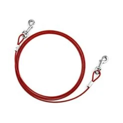 Ruffin It Heavyweight Dog Tie Out Cable -Pet Products Store ruffinitheavyweightdogtieoutcable 10feet 3 1