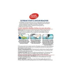 Simple Solution Extreme-Dog Stain And Odor Remover, 500 Ml -Pet Products Store simplesolutionextreme dogstainandodorremover 500ml 3