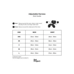Pet Project Lollipop Adjustable Dog Harness -Pet Products Store sizeguideenglish 4