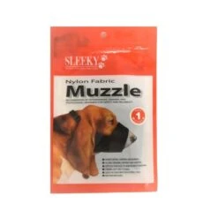 Sleeky Nylon Fabric Muzzle For Large Dogs - Size 5