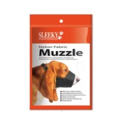 Sleeky Nylon Fabric Muzzle For Large Dogs - Size 5 -Pet Products Store sleekynylonfabricmuzzleforlargedogs size5 1