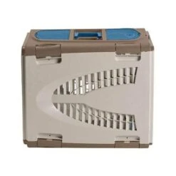 Suncast Portable Dog Crate With Handle - ‎28L X 21W X 17H -Pet Products Store suncastportabledogcratewithhandle 28lx21wx17h 1