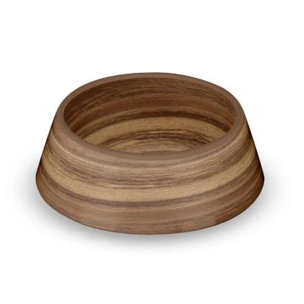 Tarhong Acacia Wood Melamine Pet Bowl, 7.8" X 7.8" X 2.5" 3 Tarhong Acacia Wood Melamine Pet Bowl, 7.8" X 7.8" X 2.5"