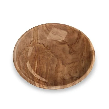 Tarhong Acacia Wood Saucer, 5.2" X 5.2" X 1.1" 3 Tarhong Acacia Wood Saucer, 5.2" X 5.2" X 1.1"