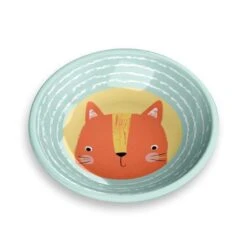 Tarhong Best Friends Forever Pet Saucer, 5.2'' X 5.2'' X 1.1''