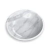 Tarhong Carrara Marble Saucer, 5.2" X 5.2" X 1.1" -Pet Products Store tarhongcarraramarblesaucer5.2x5.2x1.1 1