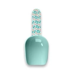 Tarhong Flower Fields Pet Scoop, One Cups,Aqua, 8.5"L, 21 Cm