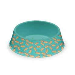 Tarhong Fun Food Hot Dog Pet Bowl Large, 9.8" X 9.8 " X 2.8"