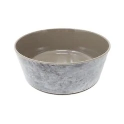 Tarhong Gallery Pewter Pet Bowl, Medium, 6" X 6" X 2.2"