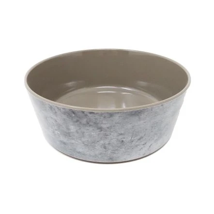 Tarhong Gallery Pewter Pet Bowl, Medium, 6" X 6" X 2.2" 3 Tarhong Gallery Pewter Pet Bowl, Medium, 6" X 6" X 2.2"