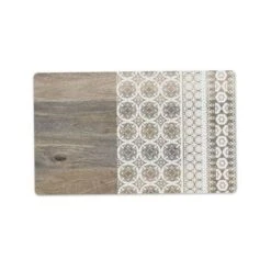 Tarhong Moroccan Wood Pet Placemat, 11.5" X 19" X 0.8"